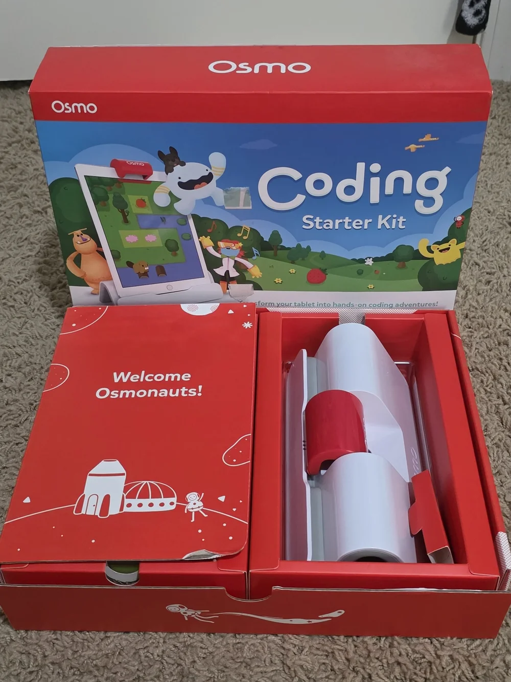 Coding Starter Kit for Kids - Red and White